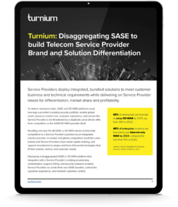 Turnium Disaggregated SD-WAN for Service Providers