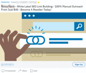 Reddit Ads Example